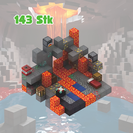 Lava mine blocks