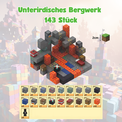 Unterirdisches Bergwerk  143 Stück