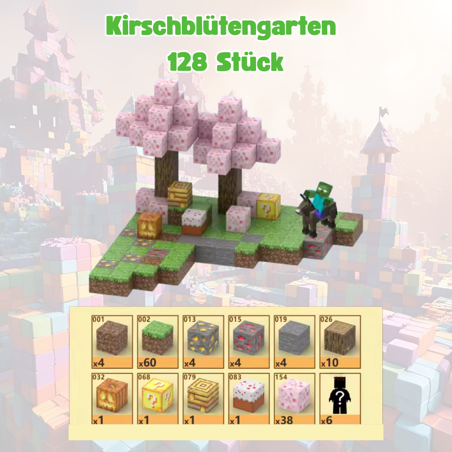 Kirschblütengarten  128 Stück