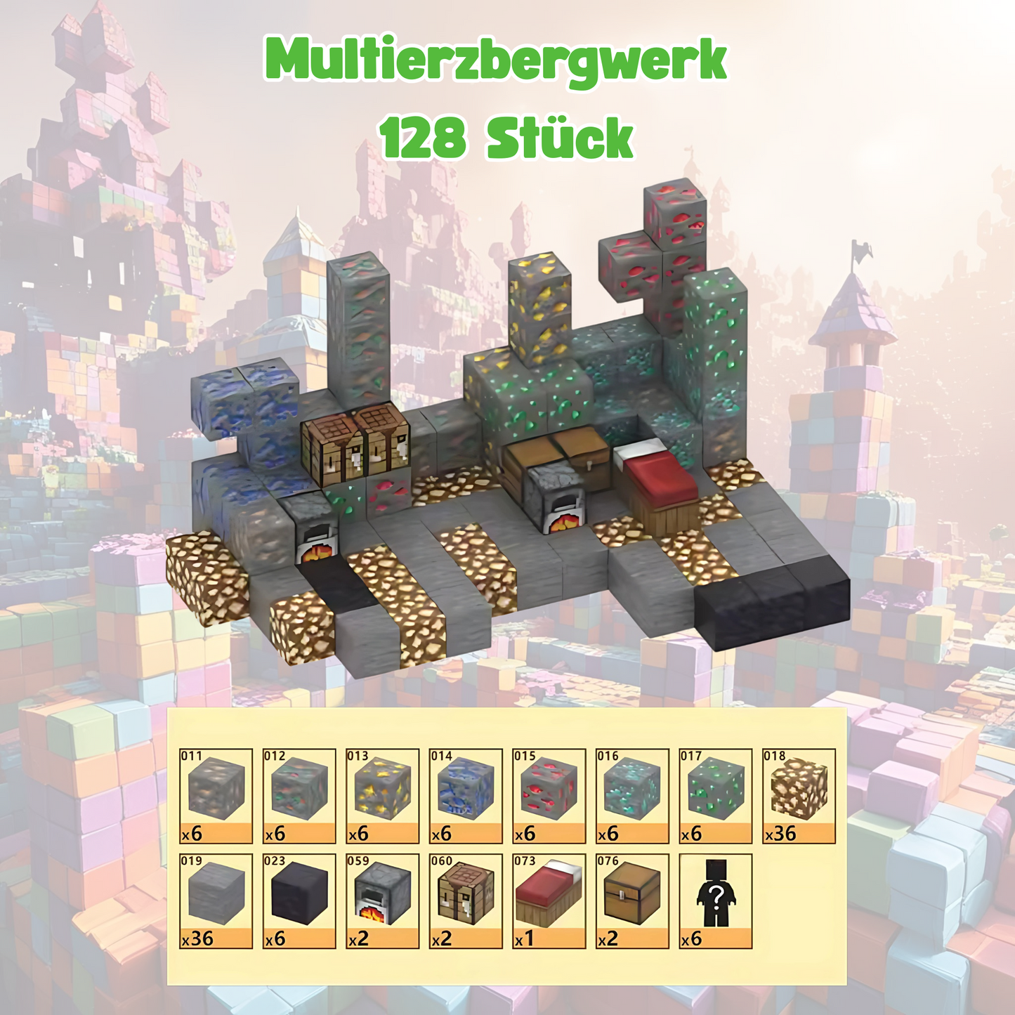 Multierzbergwerk  128 Stück
