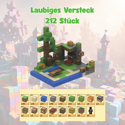 Laubiges Versteck 212 Stück